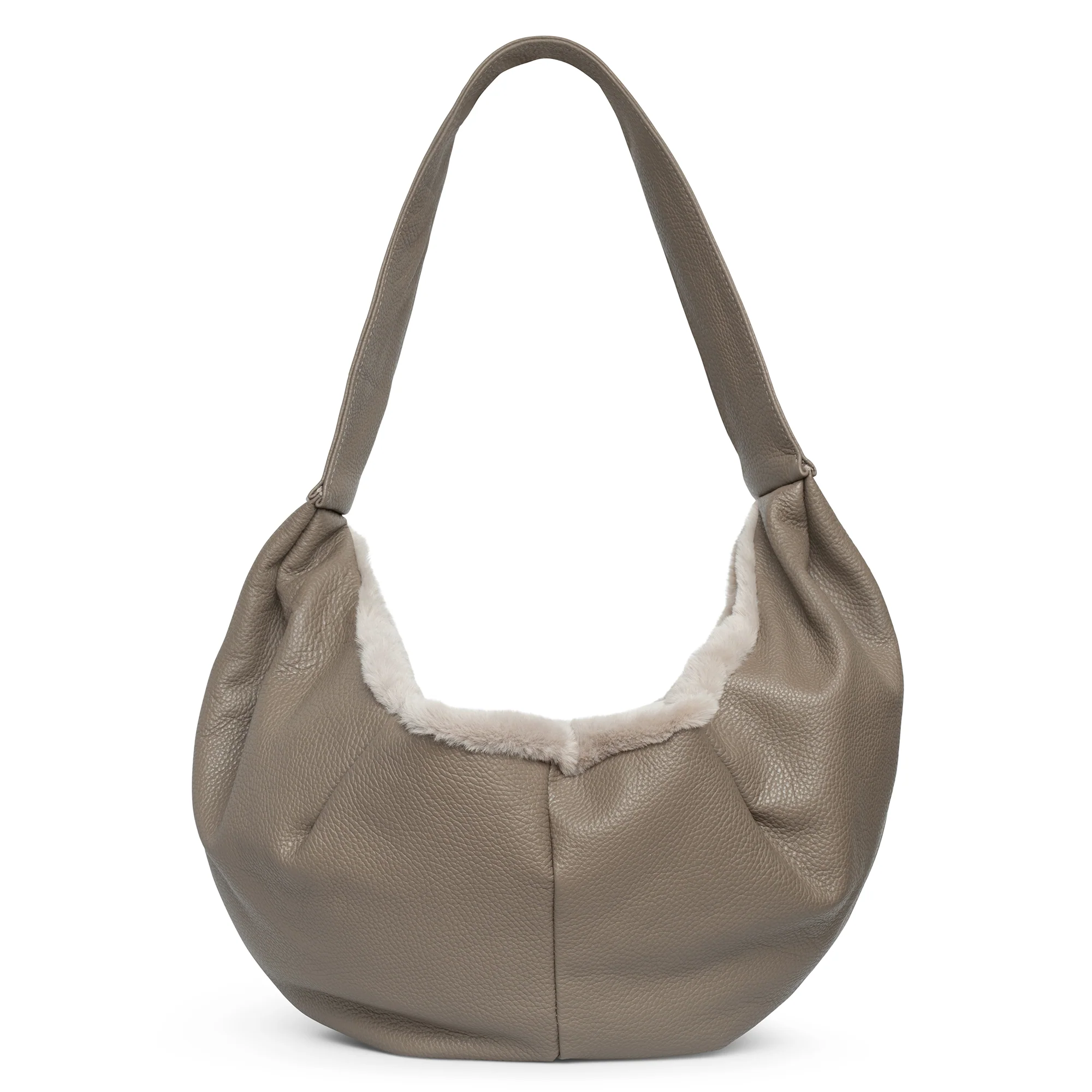 Comfy bag taupe - Image 4