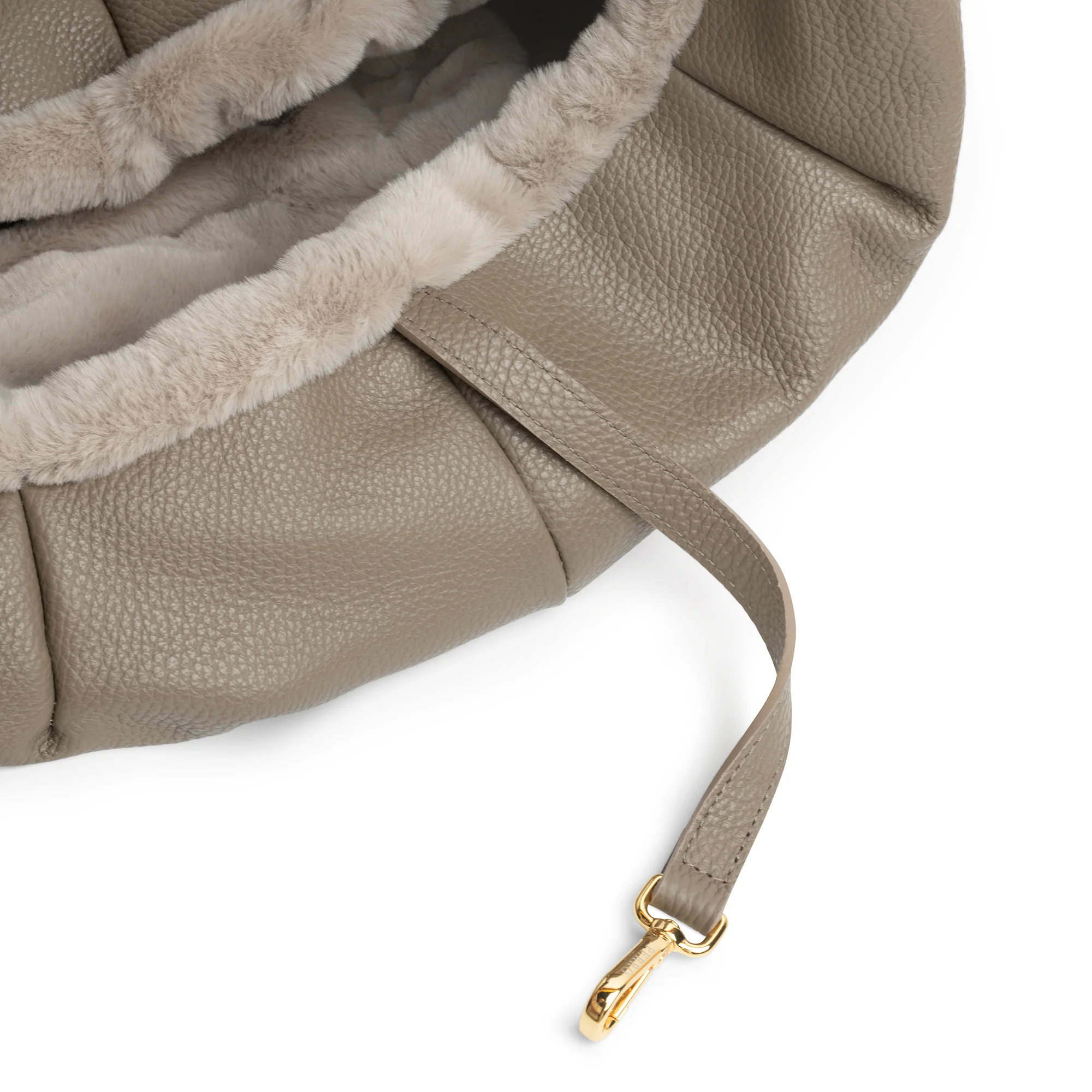 Comfy bag taupe - Image 5