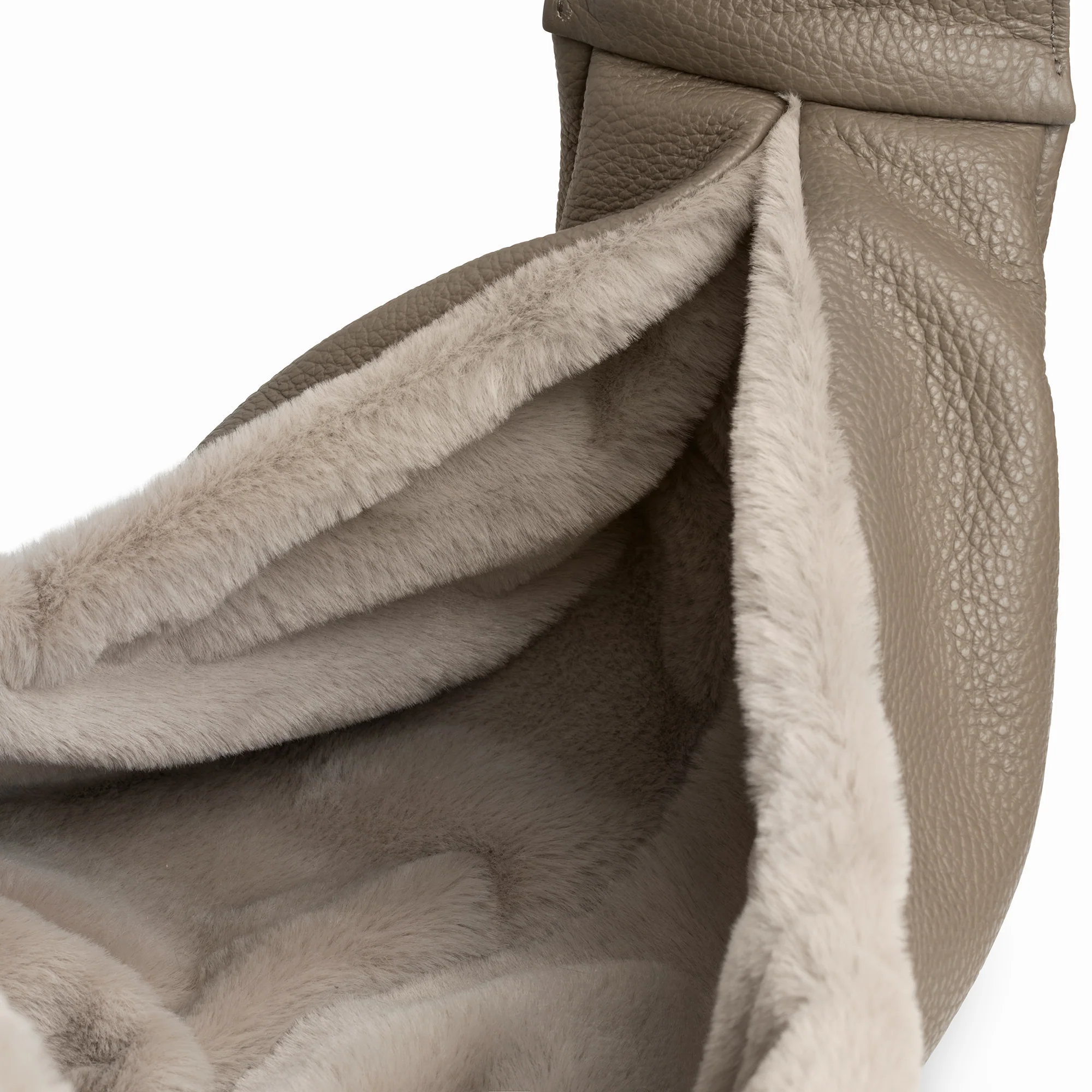 Comfy bag taupe - Image 6