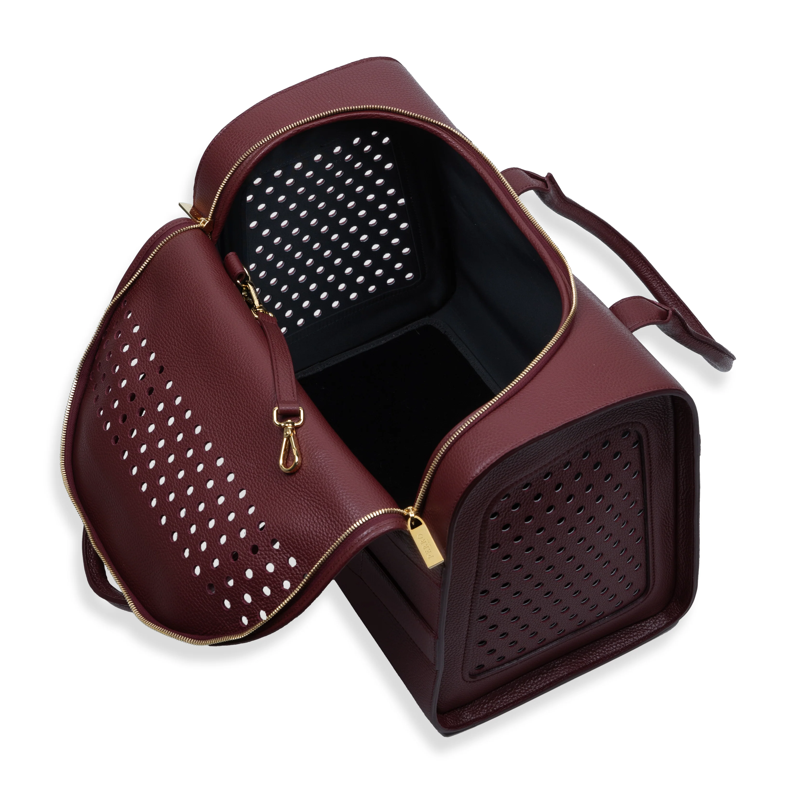 Travel bag Burgundy - Image 6