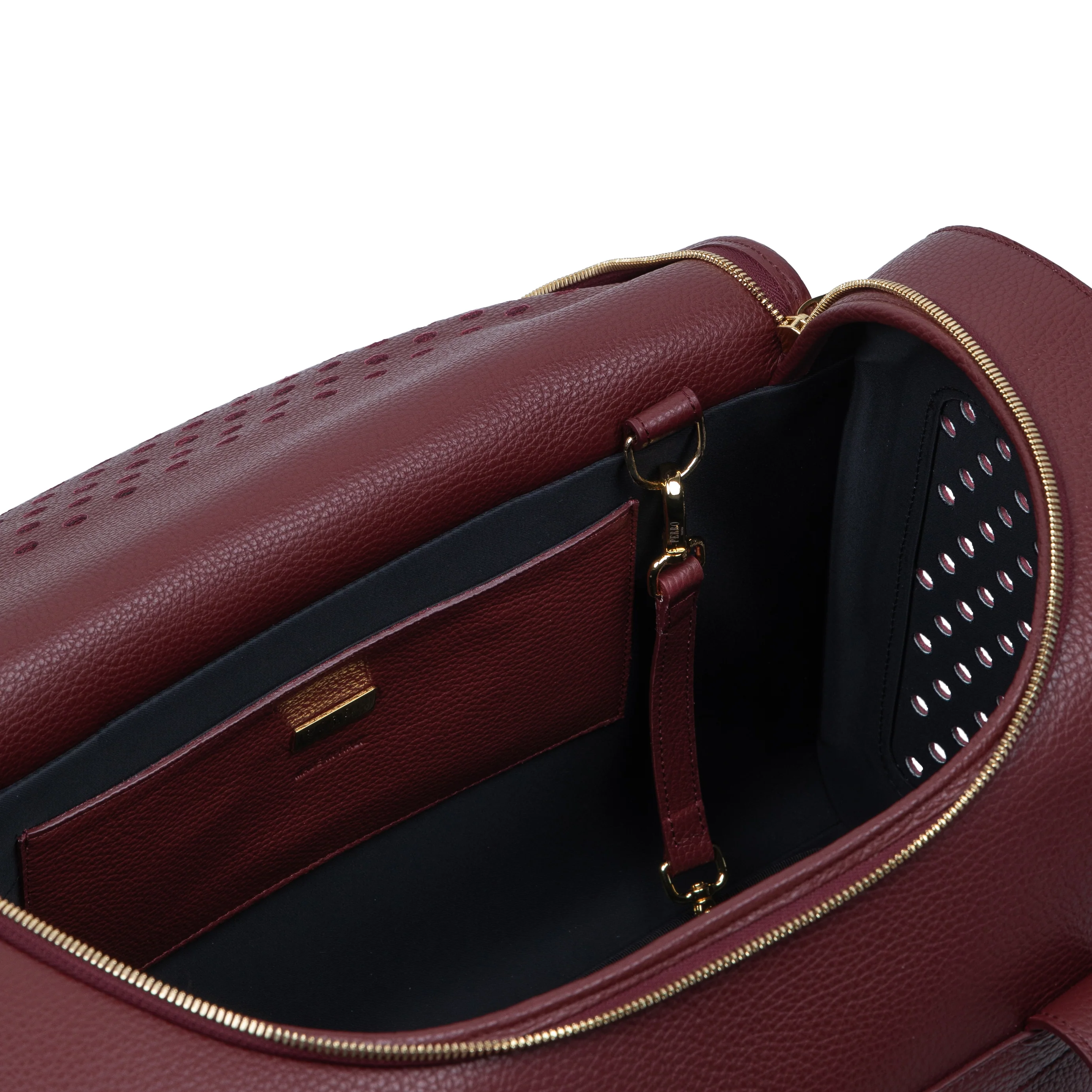Travel bag Burgundy - Image 7