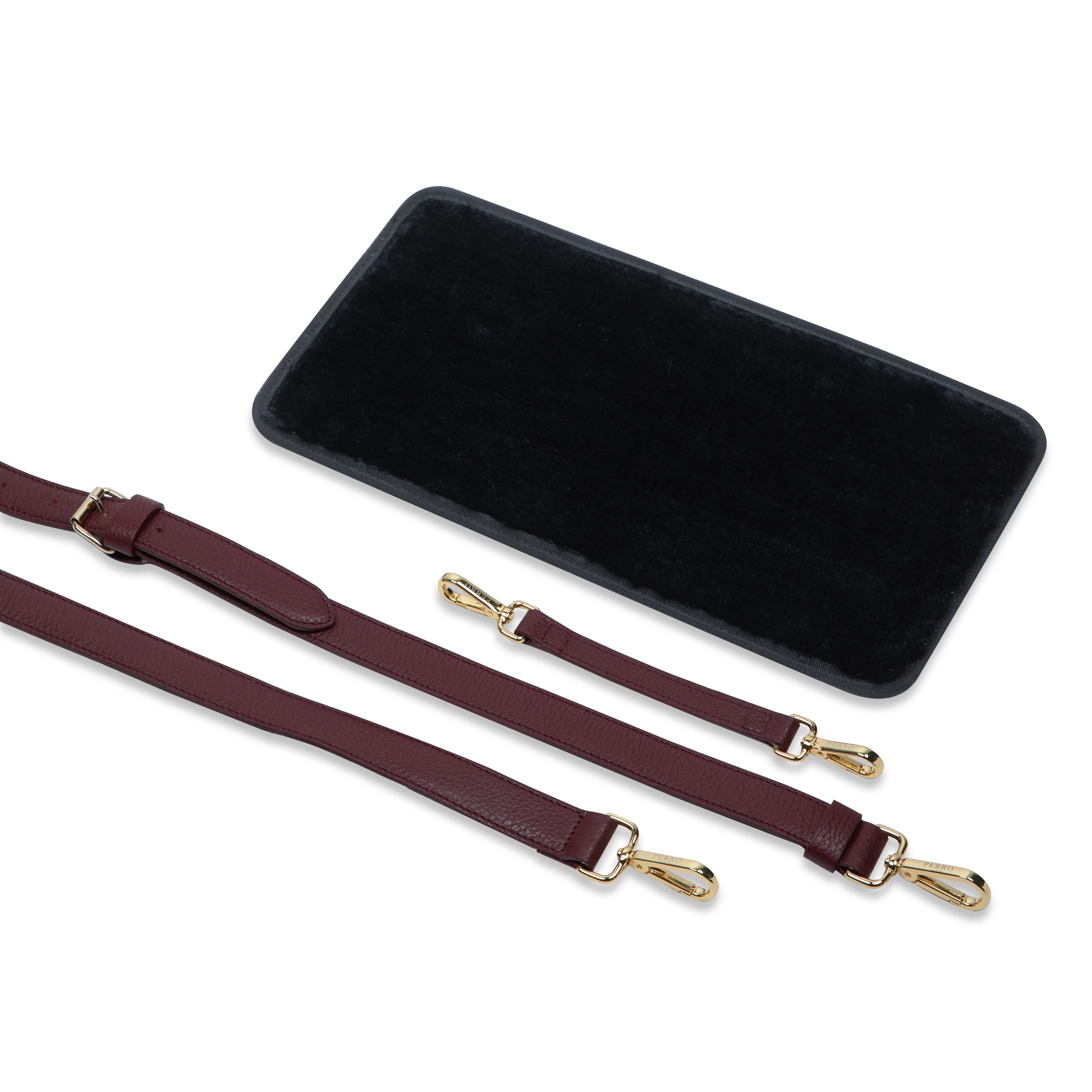 Travel bag Burgundy - Image 8